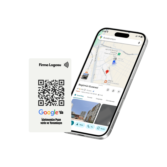 Google Yorum-Puan Arttırma Kartı
